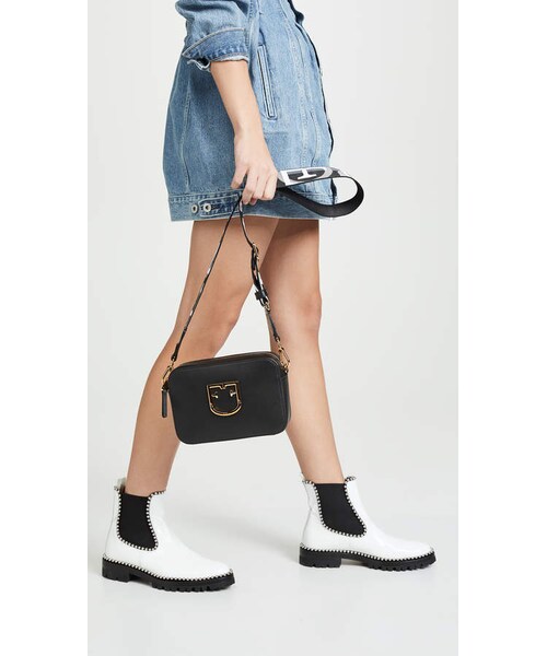 FURLA（フルラ）の「Furla Furla Brava Mini Crossbody（ショルダーバッグ・レディース・Dalia/Black・One Size）」の6枚目の写真