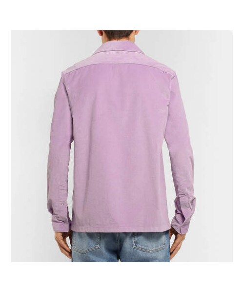 Acne Studios（アクネストゥディオズ）の「Acne Studios Denver Cotton-Corduroy Shirt（シャツ/ブラウス・メンズ・Purple・It44/It48/It46/It52/It54/It50）」の5枚目の写真