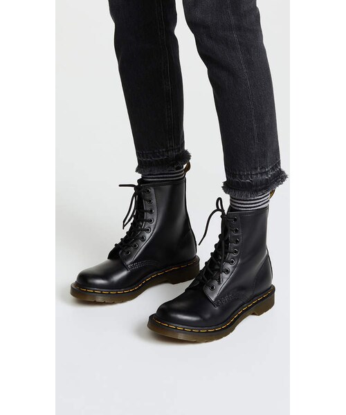 Dr. Martens（ドクターマーチン）の「Dr. Martens 1460 8 Eye Boots（ブーツ・レディース・Black・One Size）」の6枚目の写真
