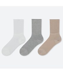 UNIQLO | レギュラーソックス（メッシュ・3足組）(レギンス/スパッツ)