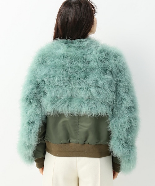 CITYSHOP（シティーショップ）の「【TOGA PULLA】 フェザー ブルゾン