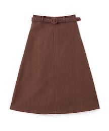 GRL | サークルバックルベルト付フレアスカート(スカート)