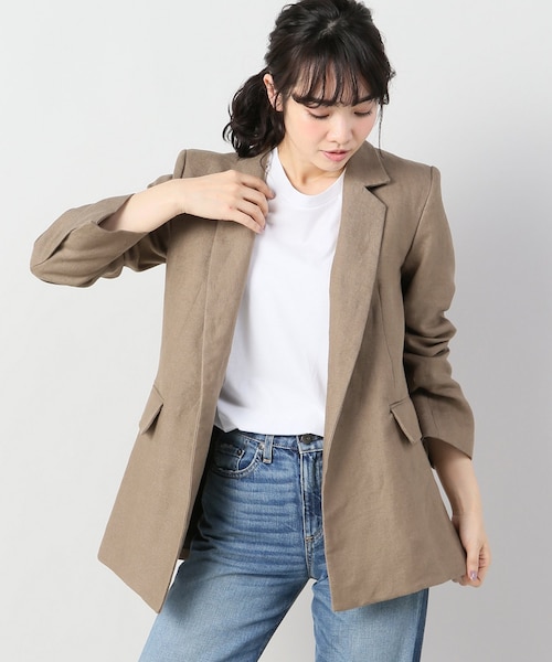 CITY SHOP リネンジャケット CITYSHOP（シティーショップ）の「リネンジャケット（）」 - WEAR