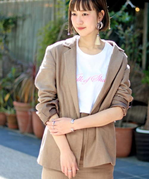 CITY SHOP リネンジャケット CITYSHOP（シティーショップ）の「リネンジャケット（）」 - WEAR