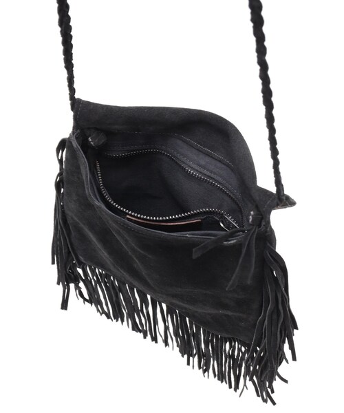 Deuxieme Classe(ドゥーズィエムクラス)の「PUNTOVITA FRINGE BAG(バッグ・ブラック/フリー)」の9枚目の写真