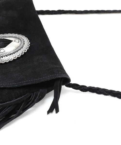 Deuxieme Classe(ドゥーズィエムクラス)の「PUNTOVITA FRINGE BAG(バッグ・ブラック/フリー)」の8枚目の写真