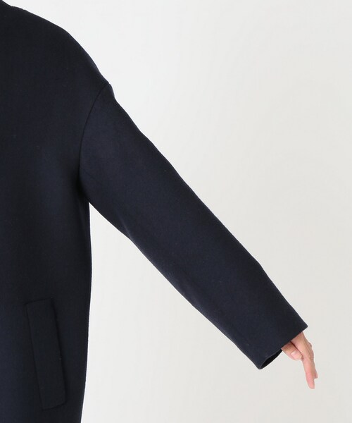 FRAMeWORK（フレームワーク）の「VネックW コート◆（ジャケット/アウター・ナチュラル/36/38）」の10枚目の写真