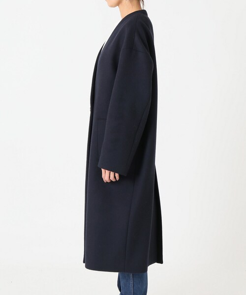 FRAMeWORK（フレームワーク）の「VネックW コート◆（ジャケット/アウター・ナチュラル/36/38）」の7枚目の写真