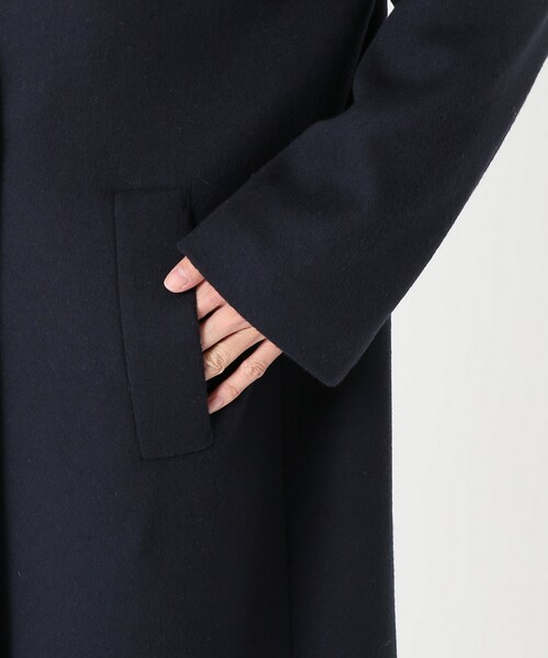 FRAMeWORK（フレームワーク）の「VネックW コート◆（ジャケット/アウター・ナチュラル/36/38）」の12枚目の写真