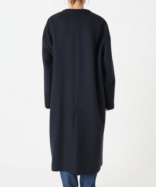 FRAMeWORK（フレームワーク）の「VネックW コート◆（ジャケット/アウター・ナチュラル/36/38）」の8枚目の写真