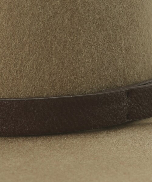 FRAMeWORK（フレームワーク）の「LE VERNISポークパイ ハット（帽子・ブラック/フリー）」の11枚目の写真