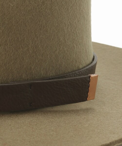 FRAMeWORK（フレームワーク）の「LE VERNISポークパイ ハット（帽子・ブラック/フリー）」の9枚目の写真