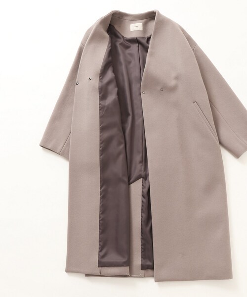 IENA（イエナ）の「《追加》MANTECO ノーカラーコート◇（）」 - WEAR