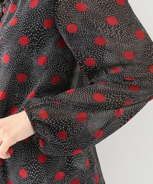 IENA(イエナ)の「ROUJE Dot JERRY(トップス・ボルドー/フリー)」の8枚目の写真