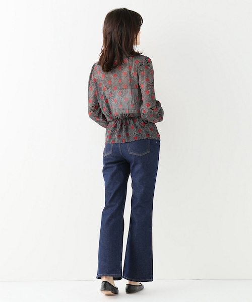 IENA(イエナ)の「ROUJE Dot JERRY(トップス・ボルドー/フリー)」の4枚目の写真