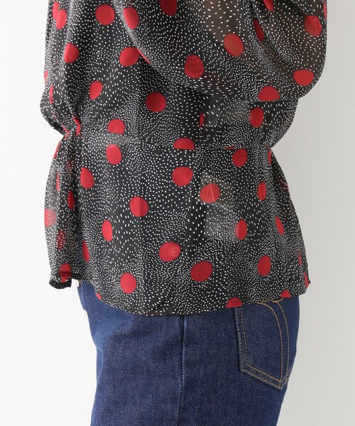 IENA(イエナ)の「ROUJE Dot JERRY(トップス・ボルドー/フリー)」の11枚目の写真