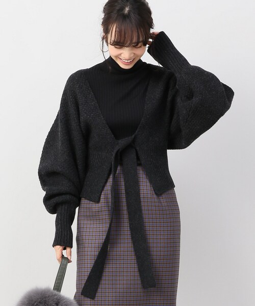 Iena イエナ の ショートドルマンカーディガン トップス Wear