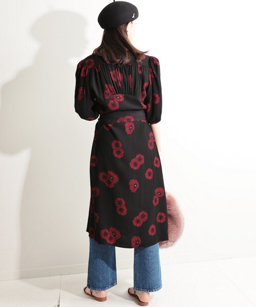 IENA(イエナ)の「ROUJE Fleurs ROSALIE◆(ワンピース/ドレス・ブラック/36/38/40)」の15枚目の写真
