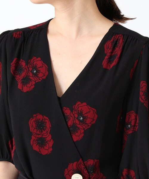 IENA(イエナ)の「ROUJE Fleurs ROSALIE◆(ワンピース/ドレス・ブラック/36/38/40)」の6枚目の写真