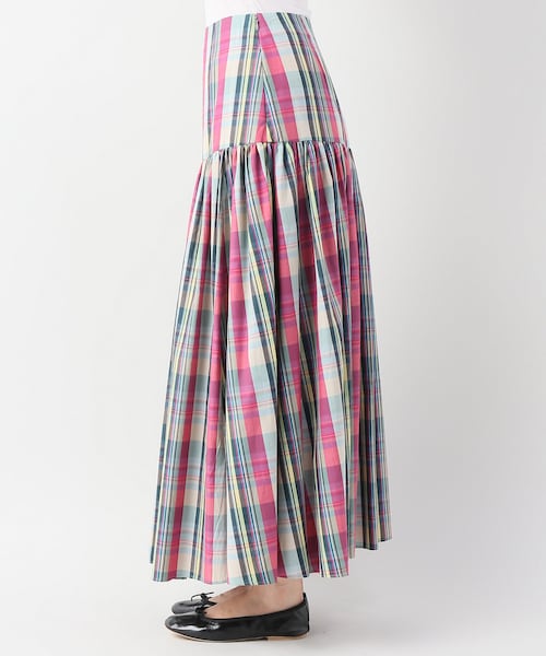 IENA（イエナ）の「マドラスチェック マキシスカート◇（）」 - WEAR