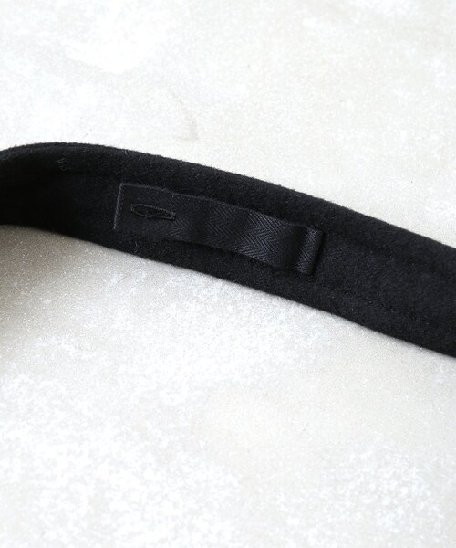 HARDY NOIR(アルディーノアール)の「カシミヤウールビーバー ステンカラーコート(ジャケット/アウター・ブラック/36/38)」の19枚目の写真