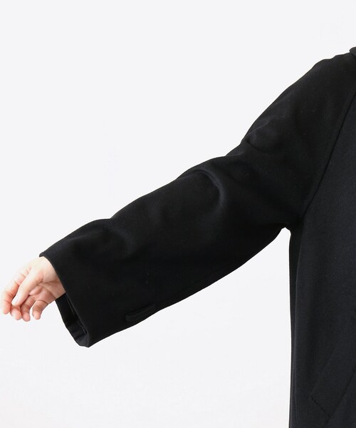 HARDY NOIR(アルディーノアール)の「カシミヤウールビーバー ステンカラーコート(ジャケット/アウター・ブラック/36/38)」の17枚目の写真