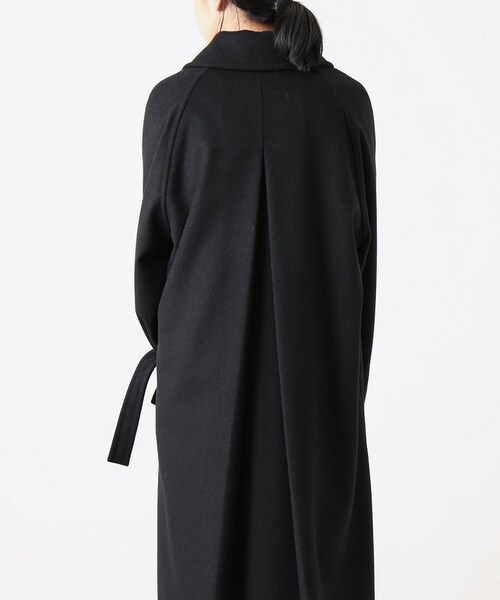 HARDY NOIR(アルディーノアール)の「カシミヤウールビーバー ステンカラーコート(ジャケット/アウター・ブラック/36/38)」の6枚目の写真