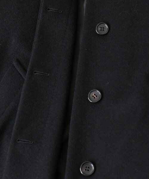 HARDY NOIR(アルディーノアール)の「カシミヤウールビーバー ステンカラーコート(ジャケット/アウター・ブラック/36/38)」の13枚目の写真