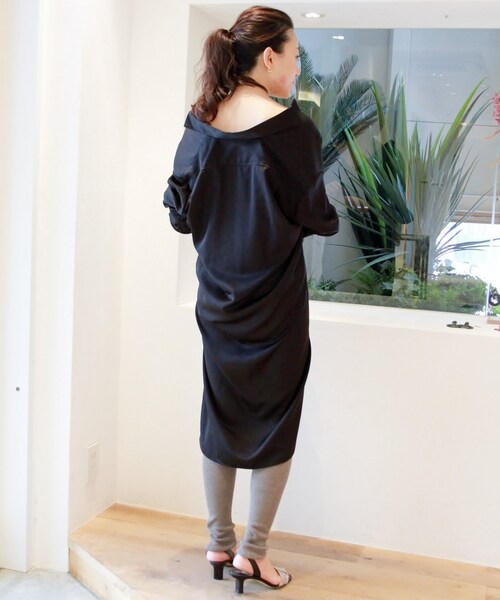 plage（プラージュ）の「ドレープロングシャツ◇（）」 - WEAR