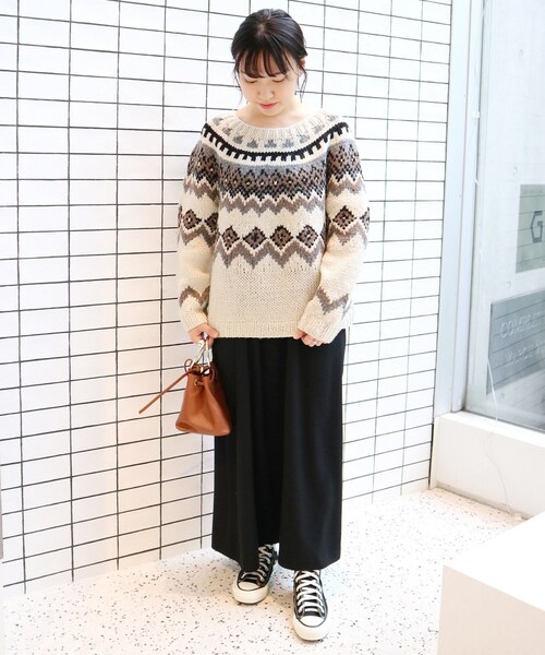 SLOBE IENA（スローブイエナ）の「《予約》リブニット×キャミ