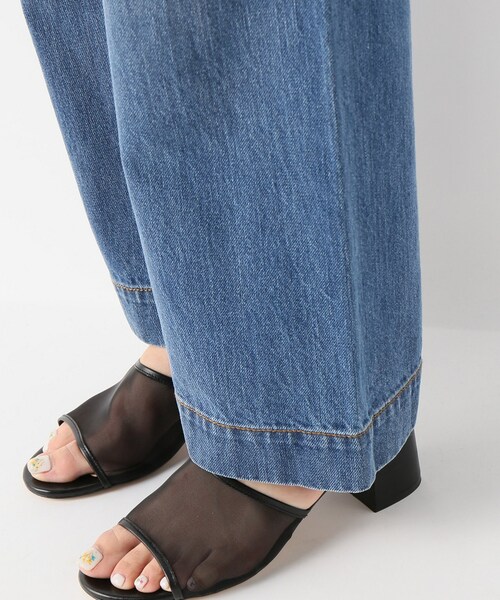 SLOBE IENA（スローブイエナ）の「《追加2》LE DENIM デニムバギーパンツ◆（パンツ・ネイビー/36/38/40）」の13枚目の写真