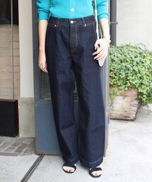 SLOBE IENA | 《追加2》LE DENIM デニムバギーパンツ◆(パンツ)