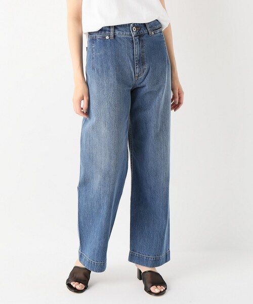 SLOBE IENA（スローブイエナ）の「《追加2》LE DENIM デニムバギーパンツ◆（パンツ・ネイビー/36/38/40）」の19枚目の写真
