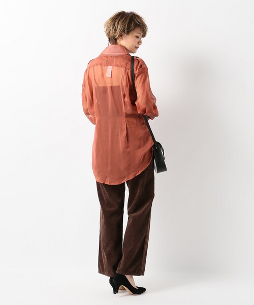 SLOBE IENA - SLOBE IENAスローブイエナHOUSE OF SUNNYシースルーシャツ SLOBE IENA（スローブイエナ）の「HOUSE OF SUNNY シースルー