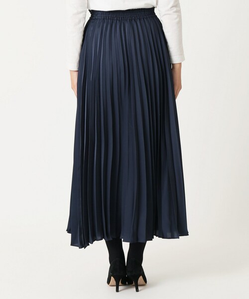 SLOBE IENA（スローブイエナ）の「《追加》サテンプリーツロング  