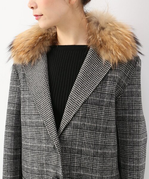 Spick & Span（スピックアンドスパン）の「【Lou Andrea】ファーカラー