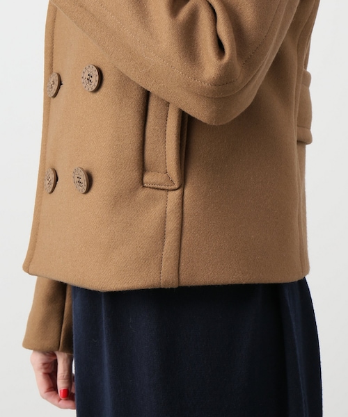 Spick & Span（スピックアンドスパン）の「コンパクトピーコート◆（ジャケット/アウター・ブラック/36/38）」の10枚目の写真