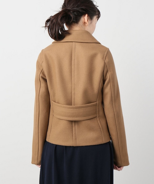 Spick & Span（スピックアンドスパン）の「コンパクトピーコート◆（ジャケット/アウター・ブラック/36/38）」の5枚目の写真