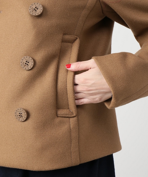 Spick & Span（スピックアンドスパン）の「コンパクトピーコート◆（ジャケット/アウター・ブラック/36/38）」の9枚目の写真