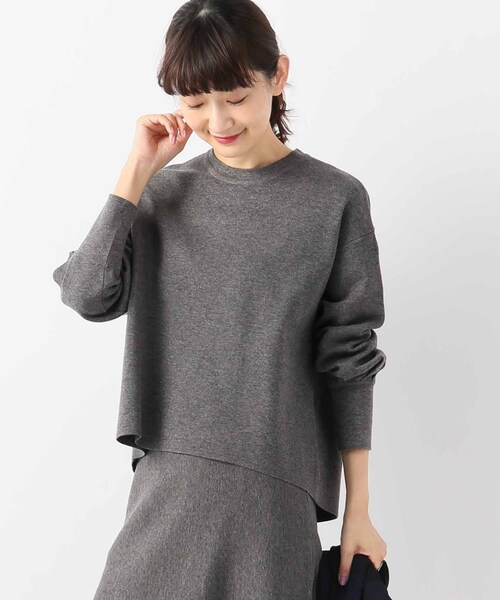 スピックアンドスパン　ニット　ミラノリブ Spick & Span（スピックアンドスパン）の「ミラノリブVネック