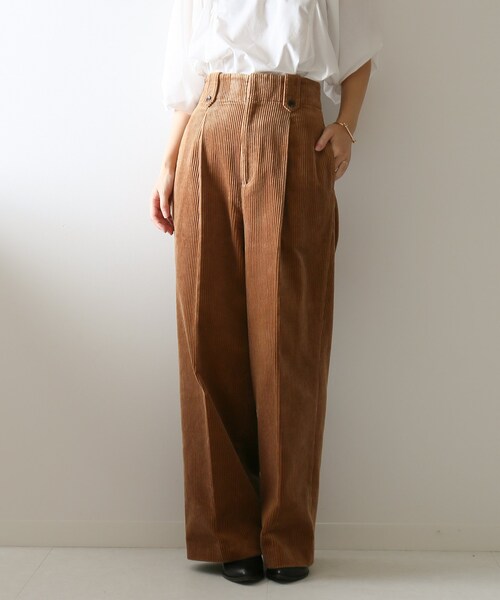 Spick & Span（スピックアンドスパン）の「フトコール ストレートパンツ◆（パンツ・ナチュラル/34/36/38/40）」の10枚目の写真