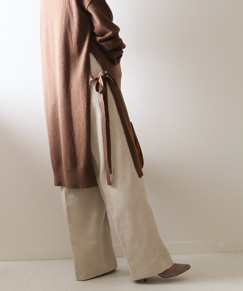 Spick & Span（スピックアンドスパン）の「フトコール ストレートパンツ◆（パンツ・ナチュラル/34/36/38/40）」の7枚目の写真