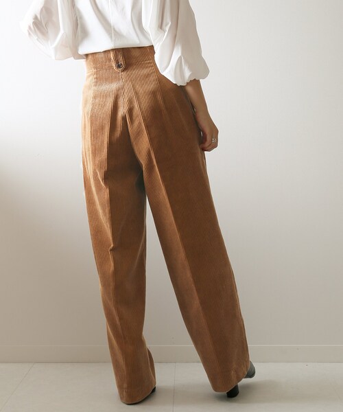 Spick & Span（スピックアンドスパン）の「フトコール ストレートパンツ◆（パンツ・ナチュラル/34/36/38/40）」の12枚目の写真