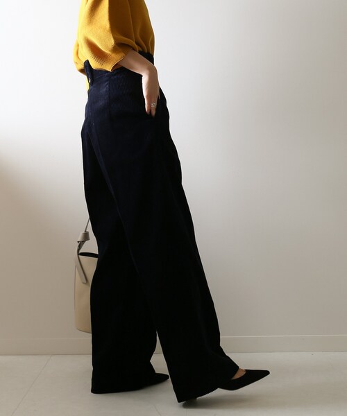 Spick & Span（スピックアンドスパン）の「フトコール ストレートパンツ◆（パンツ・ナチュラル/34/36/38/40）」の22枚目の写真