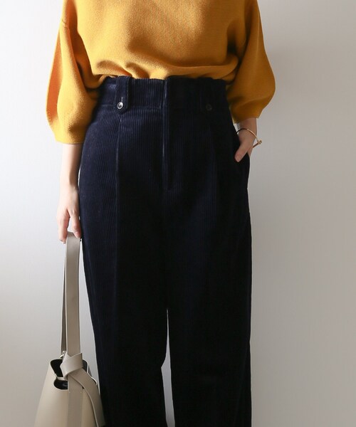 Spick & Span（スピックアンドスパン）の「フトコール ストレートパンツ◆（パンツ・ナチュラル/34/36/38/40）」の18枚目の写真