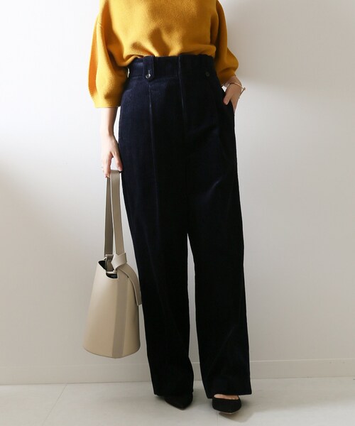 Spick & Span（スピックアンドスパン）の「フトコール ストレートパンツ◆（パンツ・ナチュラル/34/36/38/40）」の16枚目の写真