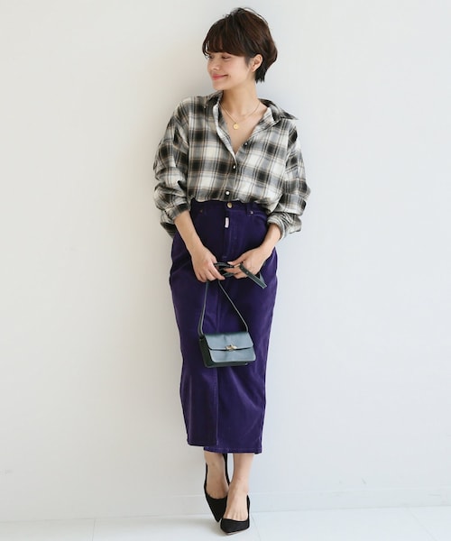 Spick & Span（スピックアンドスパン）の「フランネルチェックドルマン