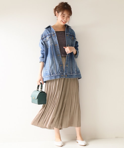 Spick & Span（スピックアンドスパン）の「ナイルサテンプリーツ