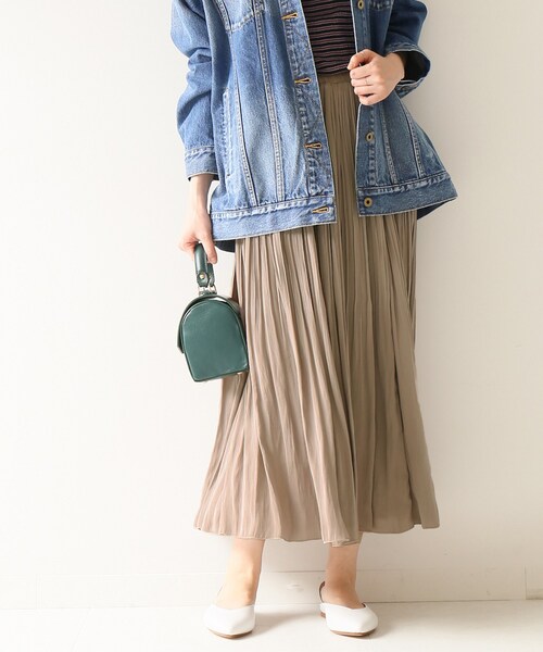 Spick & Span（スピックアンドスパン）の「ナイルサテンプリーツ