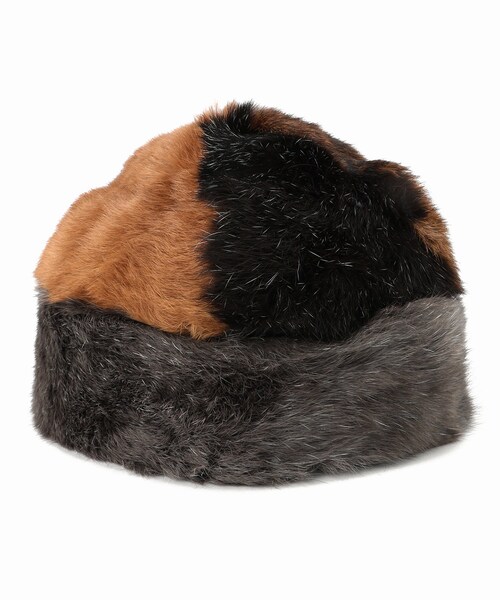 【試着のみ】ミュールバウアー　ファー帽子 JOURNAL STANDARD LUXE（ジャーナルスタンダード ラックス）の「【MUHL